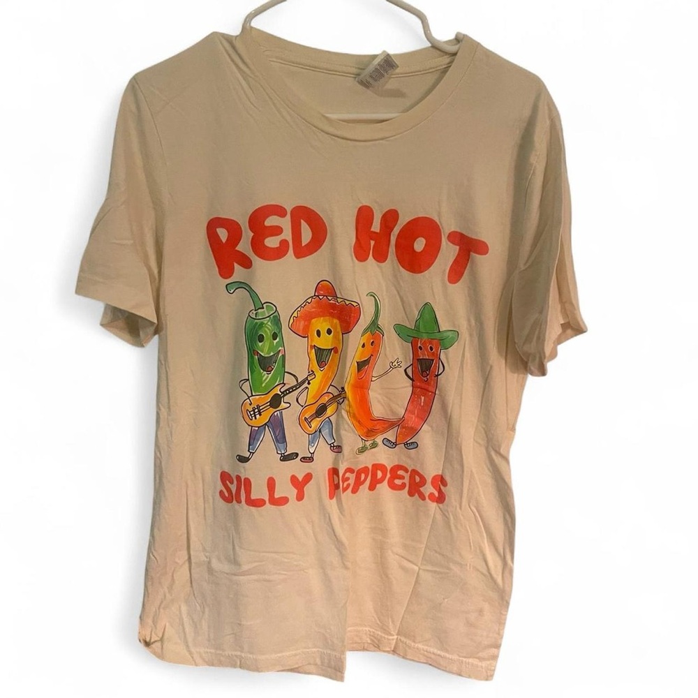 Cream Retro Graphic Tee